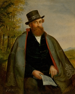 Portrait of a Revolutionary from 1848 by Vojtech Klimkovič