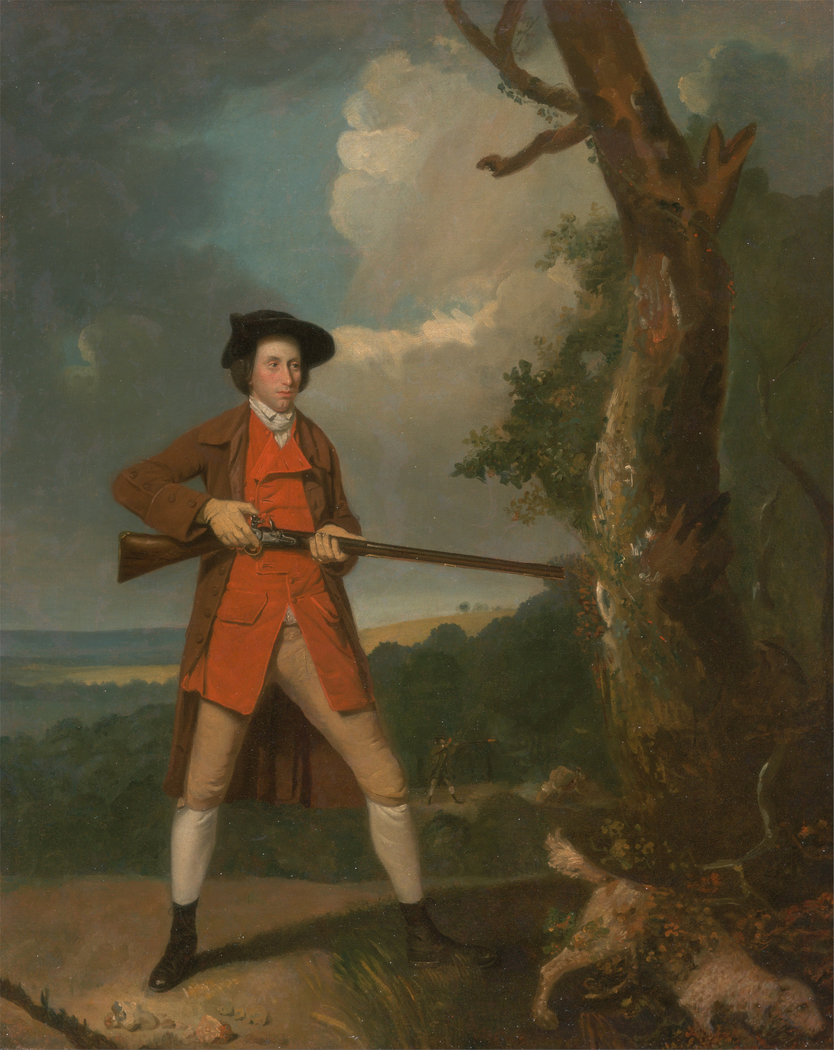 Portrait of a sportsman, possibly Robert Rayner