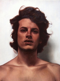 Portrait of a young man by Gonzalo Orquín