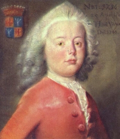 Portrait of Albert Fabricius (1736-1772) by Tako Hajo Jelgersma
