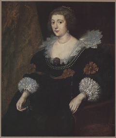Portrait of Amalia van Solms-Braunfels, Princess of Orange (1602-1675) by Anthony van Dyck