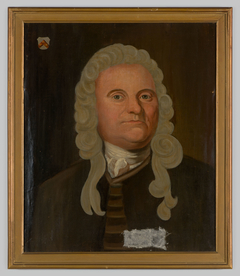 Portrait of Arnoldus van Leeuwen (1697-1775) by Anoniem