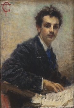 portrait of Benedetto Junck by Tranquillo Cremona