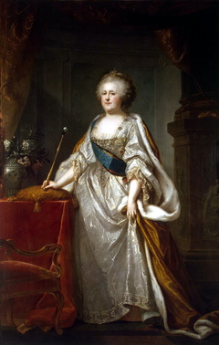 Portrait of Catherine II by Johann Baptist von Lampi the Elder