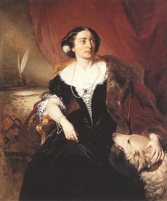 Portrait of Countess Nákó by Friedrich von Amerling