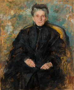 Portrait of Jadwiga Sapieżyna née Sanguszko by Olga Boznańska