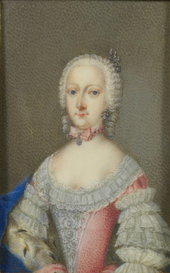 Portrait of Louisa, Duchess of Saxe-Hildburghausen (1726-1756) by Sophonias de Derichs