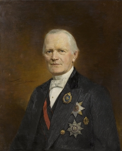 Portrait of M.N. Ostrovsky, Minister of the State Properties by Ernst Friedrich von Liphart