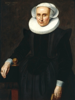 Portrait of Margaretha van Bergen by onbekend
