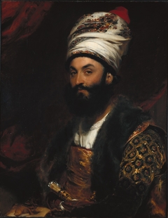 portrait of Mirza Abu'l Hassan Khan by Thomas Lawrence