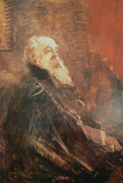 Portrait of Mosè Bianchi by Pompeo Mariani