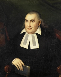 Portrait of Pastor Rosenstrauch by Johann Baptist von Lampi the Elder