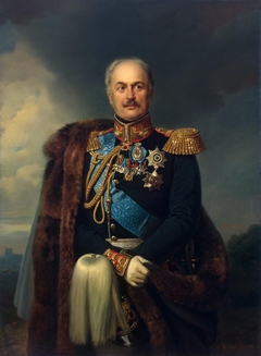 Portrait of Pavel Kiselyov by Franz Krüger