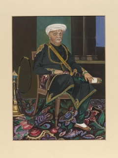 Portrait of Thakur Bhoj Raj Singh by Gopal