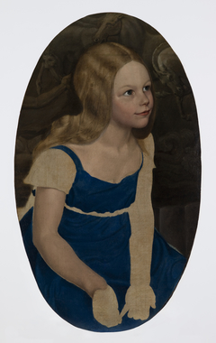 Portrait of the Artist’s Daughter, Marie by Karl Friedrich Schinkel