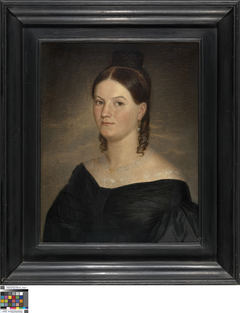 Portret van Colette Dumery by Gustave van de Woestyne
