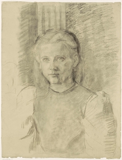 Portret van een jong meisje by Thérèse Schwartze