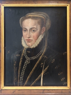 Portret van Margaretha van Parma by anonymous painter