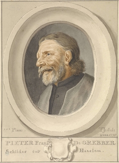 Portret van Pieter Fransz. de Grebber by Tako Hajo Jelgersma