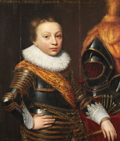 Prince Frederick Henry (1614-29), Crown Prince Palatine, aged 9 by after Jan Anthonisz van Ravesteyn