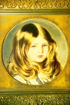 Princess Amalie of Saxe-Coburg-Gotha (1848-1894) by Queen Victoria