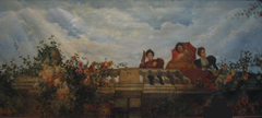 Rosas en la balconada