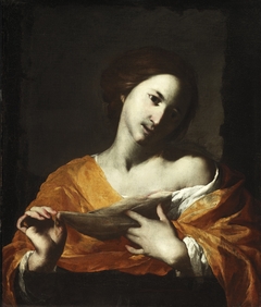 Saint Agatha by Bernardo Cavallino