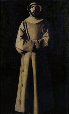 Saint Francis of Assisi according to Pope Nicholas V's Vision by Francisco de Zurbarán