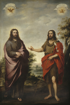 Saint John the Baptist Pointing to Christ by Bartolomé Esteban Murillo