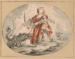 Saint Margaret by Peter Paul Rubens