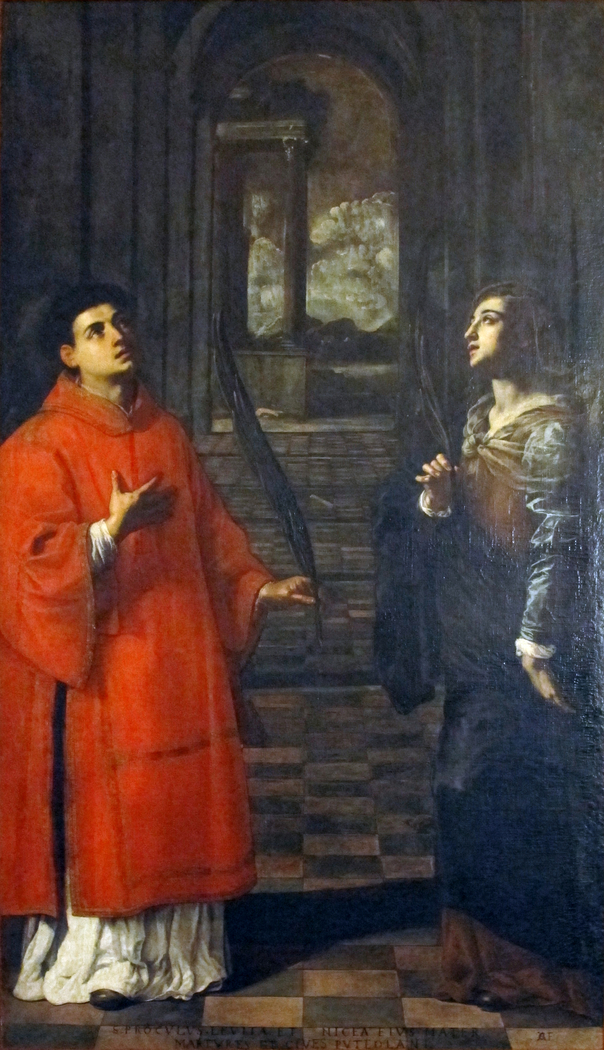 Saint Proculus of Pozzuoli and his mother Santa Nicaea