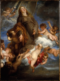 Saint Rosalie Interceding for the Plague-stricken of Palermo by Anthony van Dyck