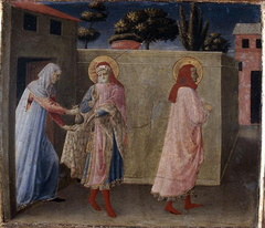 san damniano riceve denaro by Fra Angelico