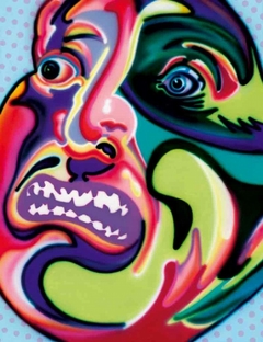 Second Psychedelic Head by Howard Arkley