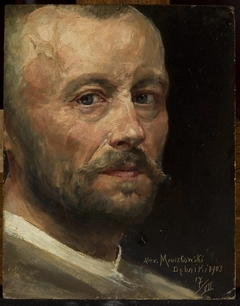 Self-portrait by Aleksander Mroczkowski