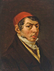 Self-portrait of Jonas Rustemas