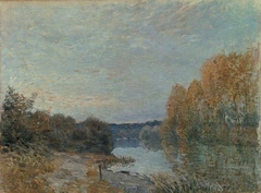 Soleil couchant by Alfred Sisley