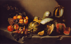 Still Life with Fruit by Caravaggio