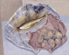 Still Life with Herring by Fred Adler