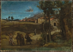 Study for "The Destruction of Sodom" by Jean-Baptiste-Camille Corot