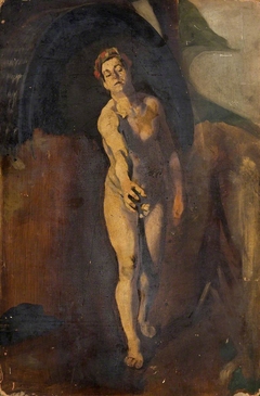 Study of the Nude by Edgar Herbert Thomas