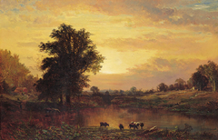 Sunset in the Catskills by Alfred Thompson Bricher