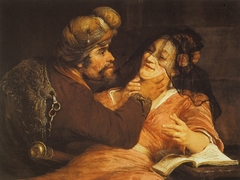 Tamar and Judah by Arent de Gelder