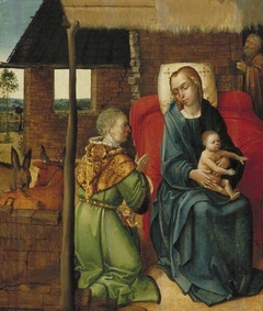 The Adoration of the Christ Child by Anonymous