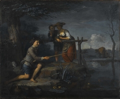 The Angler by Carel de Moor II