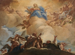 The Assumption of the Virgin by Luca Giordano