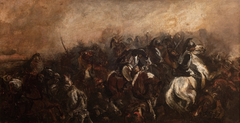 The Battle of Mozhaisk by Piotr Michałowski