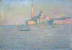The Church of San Giorgio Maggiore, Venice by Claude Monet