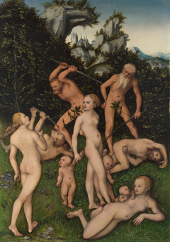 The Close of the Silver Age – The Fruits of Jealousy by Lucas Cranach the Elder