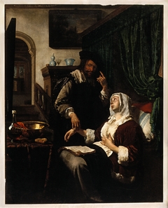 The Doctor's Visit by Frans van Mieris the Elder